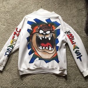 Looney Tunes “Unleash the Beast” Taz Crewneck